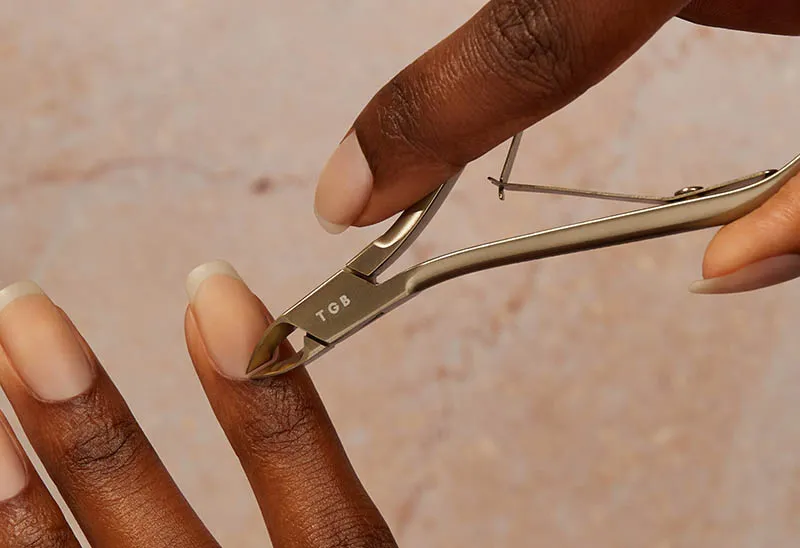 Professional medical manicure and cuticle care treatment at Jada Nail Clinic.