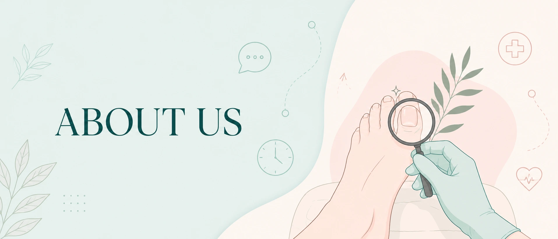 Specialized medical foot examination and podiatry consultation at Jada Nail Clinic.